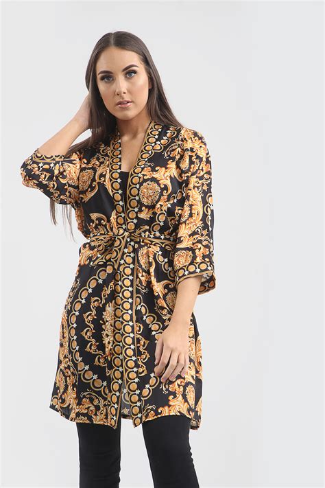 versace inspired kimono
